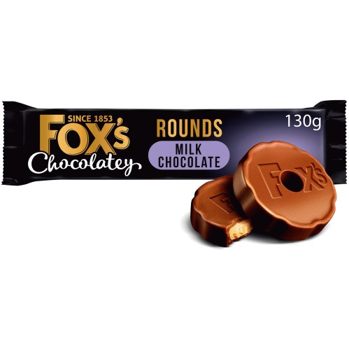 Fox's Chocolatey Milk Chocolate Biscuit Rounds (130g)