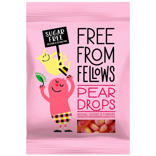 Free From Fellows Vegan Sugar Free Pear Drops
