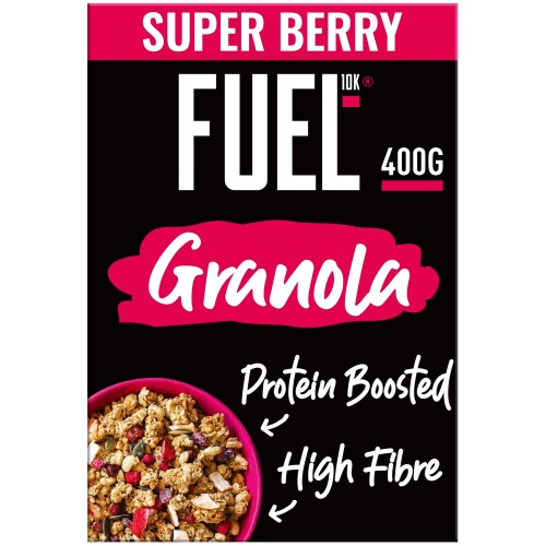 Fuel 10K Protein Boosted Granola Super Berry Loaded Fruit (400g)