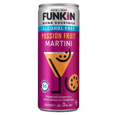 Funkin Nitro Cocktails Alcohol Free 0% Passion Fruit Martini (200ml)