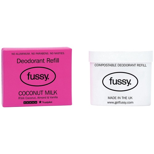 Fussy Natural Deodorant Refill Coconut Milk (40g)
