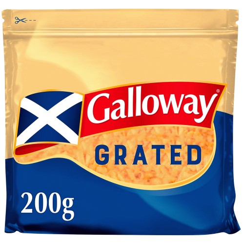 Galloway Grated Cheddar Cheese (200g)