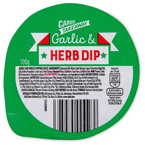Garlic & Herb Pizza Dip