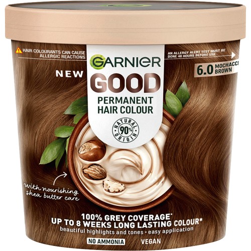 Garnier Good Permanent Hair Dye Mochaccino Brown 6.0