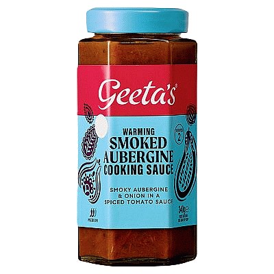 Geeta's Smoked Aubergine Cooking Sauce (340g)
