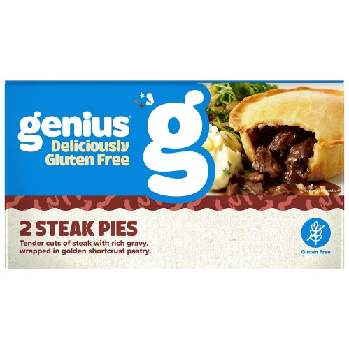 Genius 2 Steak Pies (2 x 320g)