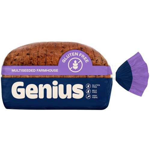 Genius Gluten Free Multi Seeded Farmhouse Bread (430g)