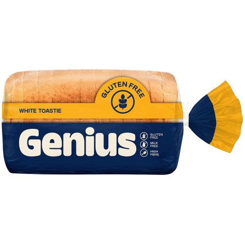 Genius Gluten Free Soft White Toastie Loaf (430g)