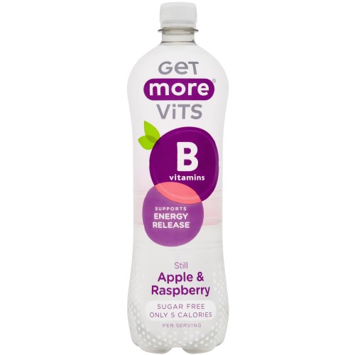 Get More Vitamins Still Apple & Raspberry (1 Litre)