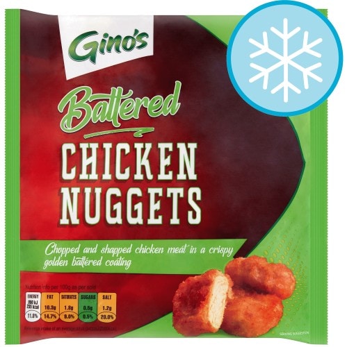 Gino's Battered Chicken Nuggets (500g)