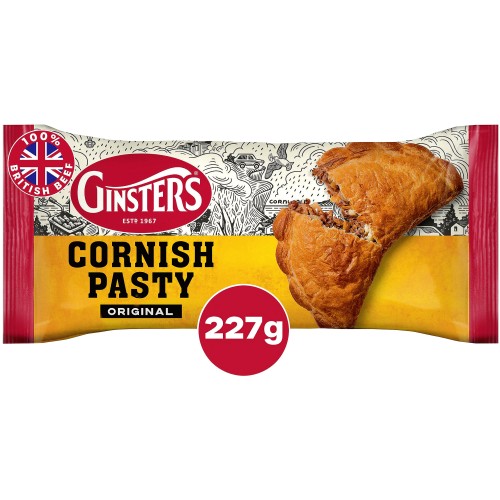 Ginsters Original Cornish Pasty (227g)
