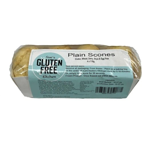 Gluten Free Kitchen Vegan Plain Scones