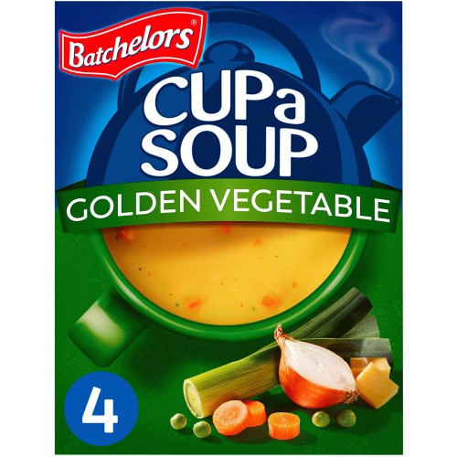 Golden Vegetable Instant Soup Sachets (4 x 82g)