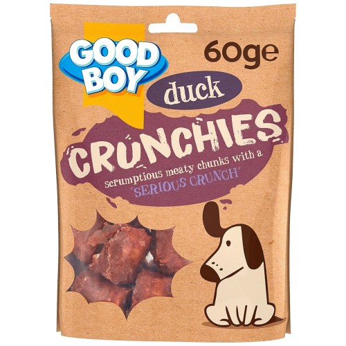 Good Boy Crunchies Duck Reward Dog Treats (60g)