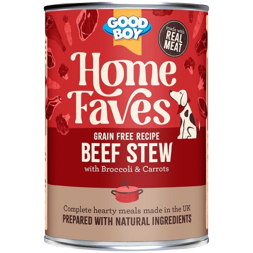 Good Boy Home Faves Grain Free Beef Stew