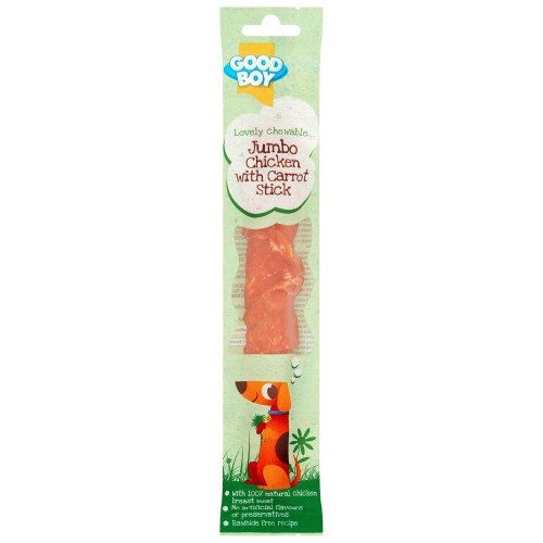 Good Boy Jumbo Chicken With Carrot Stick