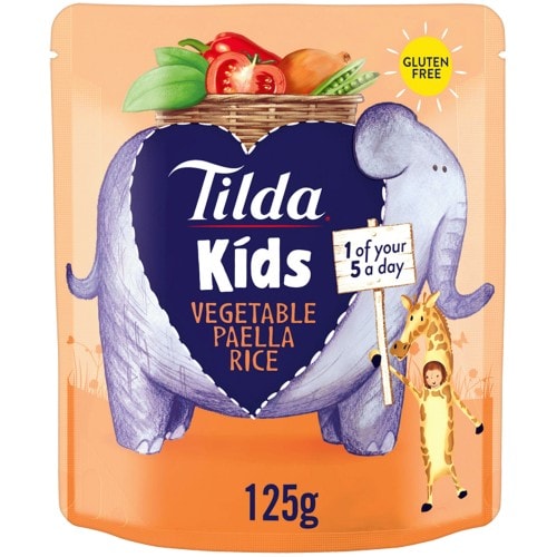 Gourmet Kids Vegetable Paella Rice (125g)