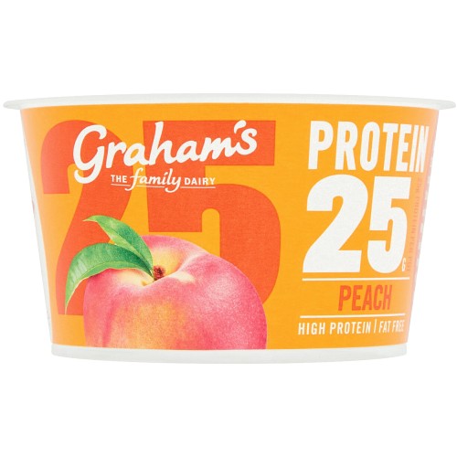 Graham's The Family Dairy Protein Peach Yogurt