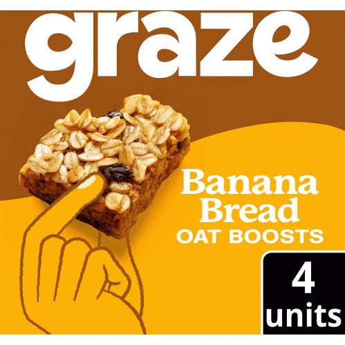 Graze Banana Bread Oat Boosts (4 x 30g)