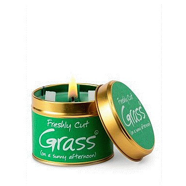 Green Grass Scented Candle Tin