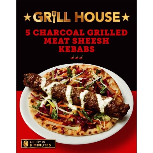 Grill House 5 Charcoal Grilled Meat Sheesh Kebabs (250g)