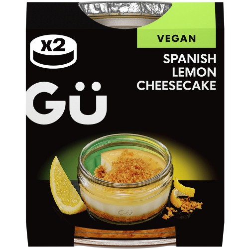 Gu Spanish Lemon Cheesecake Dessert (2 x 92g)