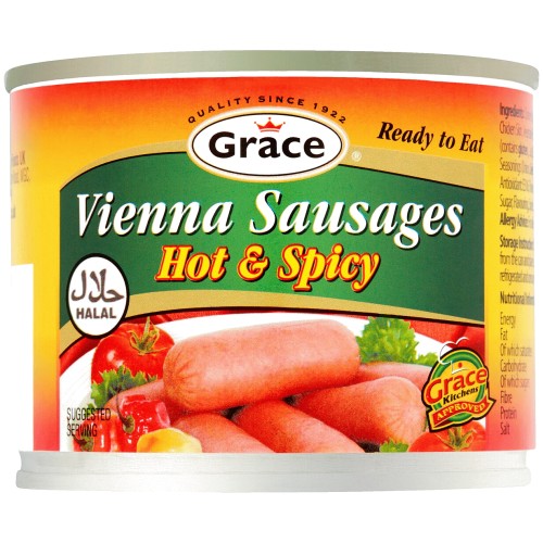 Halal Hot & Spicy Vienna Sausages (200g)