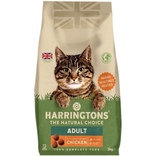 Harringtons Complete Adult Chicken Dry Cat Food (2kg)