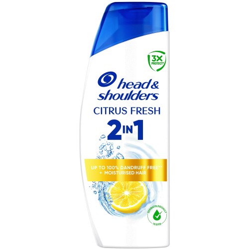 Head & Shoulders Citrus Fresh 2in1 Anti Dandruff Shampoo 330ml (330ml)