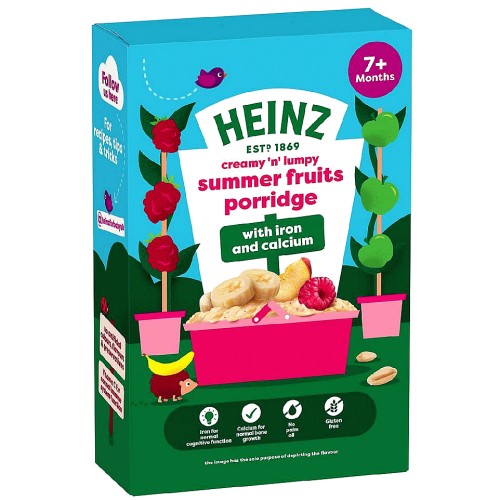 Heinz Baby Food Summer Fruits Porridge 7+ Months (200g)