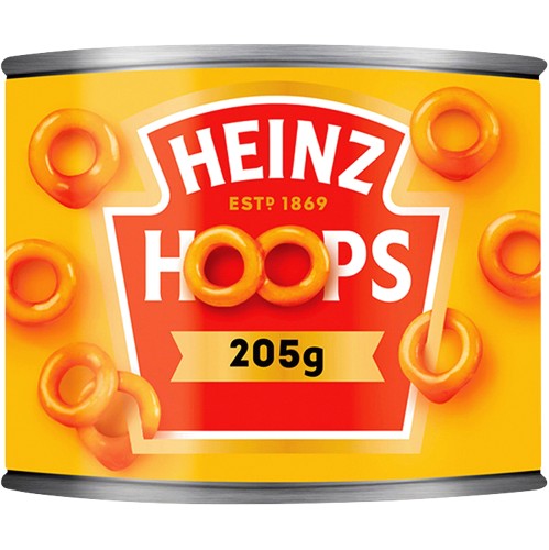 Heinz Spaghetti Hoops in Tomato Sauce (205g)