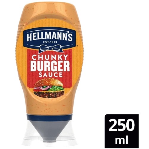 Hellmann's Chunky Burger Table Sauce (250ml)