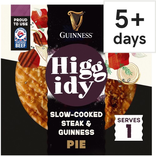 Higgidy Slow-Cooked Steak & Guinness Pie (200g)