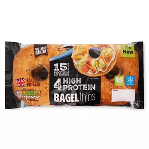 High Protein Bagel Thins