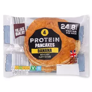 High Protein Banana Pancakes