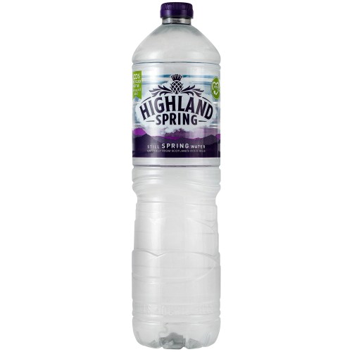 Highland Spring Still Spring Water Bottle (1.5 Litre)