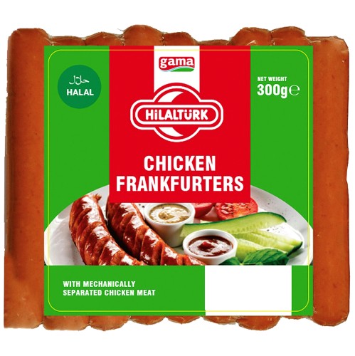 Hilalturk Chicken Frankfurters (300g)