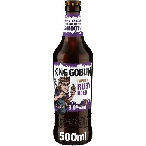 Hobgoblin King Goblin Ale Beer Bottle (500ml)