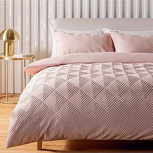 Home Geo heatset Pink Double