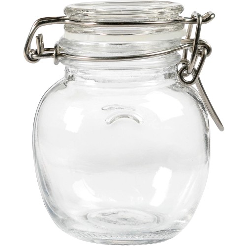 Home Round Klip Top Jar (130ml)