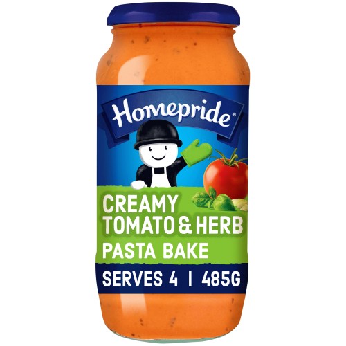 Homepride Tomato & Herb Pasta Bake Sauce (485g)
