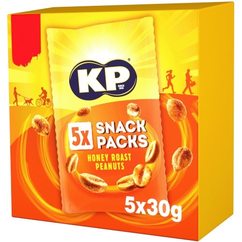 Honey Roasted Peanuts Multipack (5 x 30g)