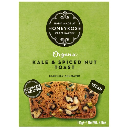 Honeyrose Kale & Spiced Nut Toast (110g)