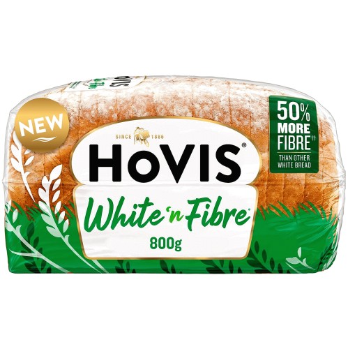 Hovis White 'N Fibre (800g)