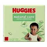 Huggies Natural Care Baby Wipes (4x56 Wipes) (4x48)