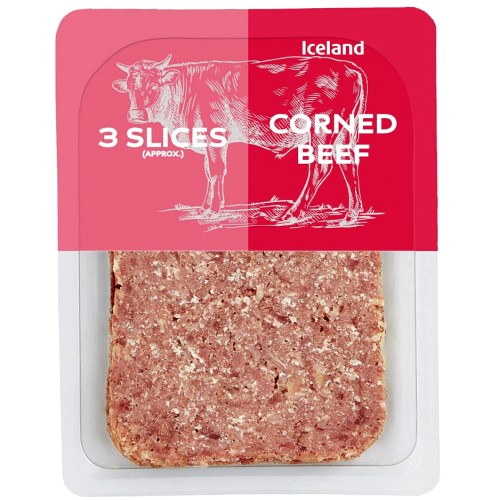 Iceland 3 Slices (Approx.) Corned Beef (75g)