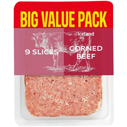 Iceland 9 Slices (Approx.) Corned Beef (240g)