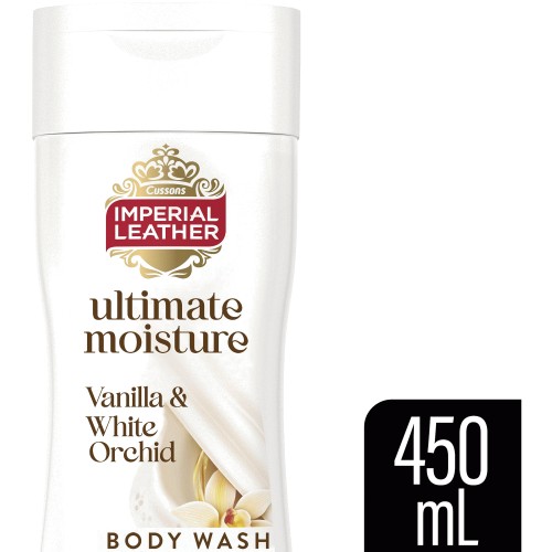 Imperial Leather Ultimate Moisture Vanilla & White Orchid Body Wash (450ml)