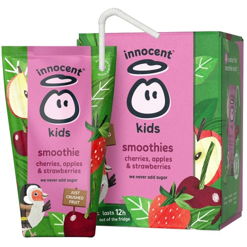 Innocent Kids Cherries Strawberries & Apples Smoothies