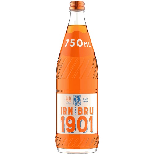 Irn-Bru 1901 Soft Drink Glass Bottle (750ml)